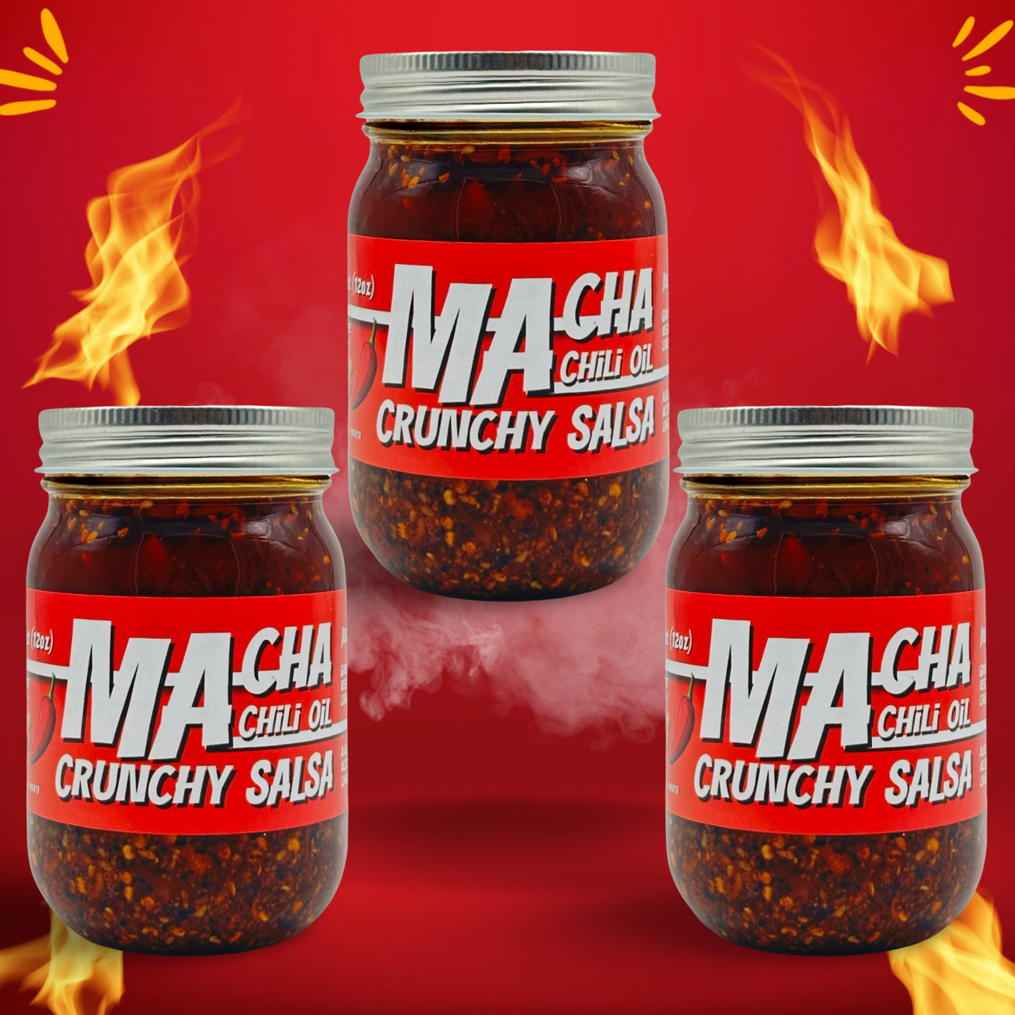 Ma Cha Salsa Crunchy Chili Oil (3 Pack)